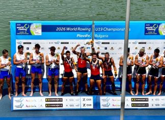 España se proclama campeona del mundo sub-19 de remo con el tudense Borja Núñez