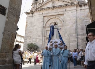 La Asunción de la Virgen María se celebra en la doble Sede Catedralicia de Tui-Vigo
