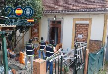 Clausuran y tapian una vivienda utilizada para el tráfico de drogas