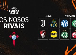Conoce los rivales del Celta para la UEFA Europa League 26/27