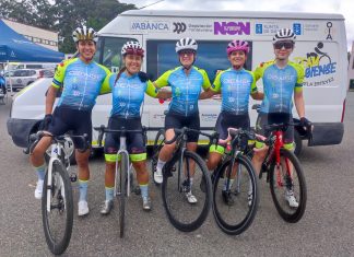 El Team Oiense al completo afronta el Gran Premio Ciclista Ciudad de Vigo