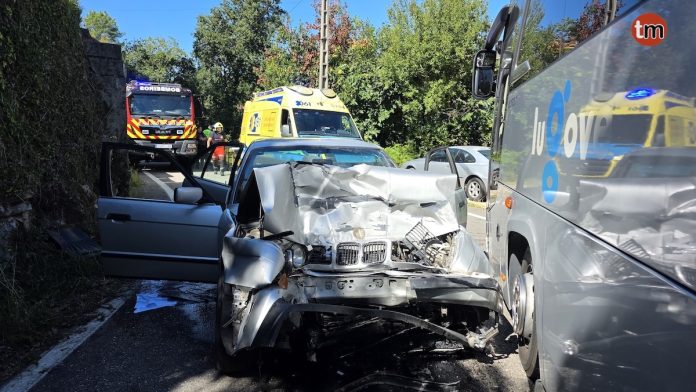accidente autobus escolar belesar
