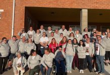 Nigrán proporciona el nuevo vestuario al grupo folclórico inclusivo Ardelume