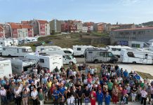 A Guarda inaugura en el puerto la nueva área de servicios para autocaravanas