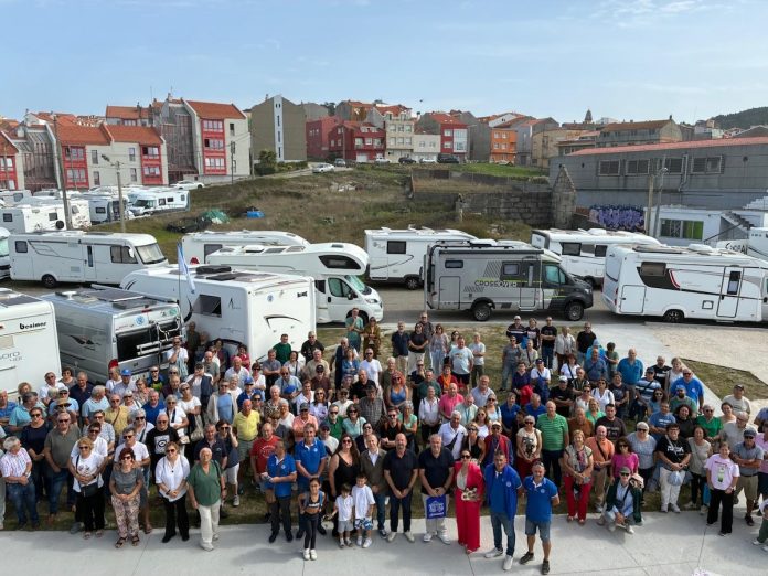 área de servicios para autocaravanas a guarda