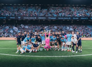 El Celta corta la sequía con lluvia de goles ante el Racing