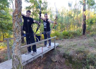 El Club Arco Trasno reúne a 20 participantes en su segunda Tirada Bowhunter