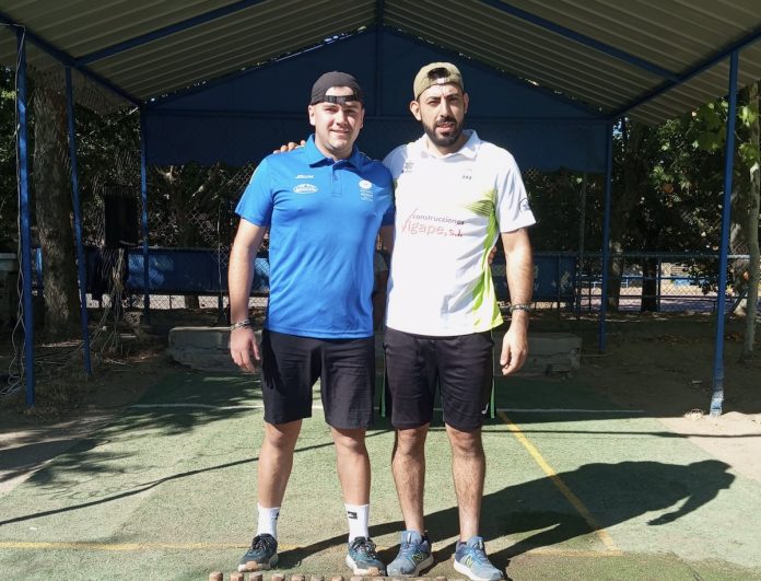 Cristian Garcia y Javier Parada.bolo celta