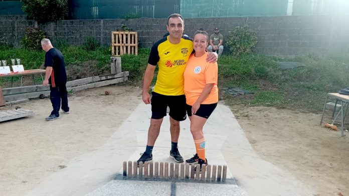 José Manuel Torres Blanca Lago subcampeones España bolo celta mixto parejas