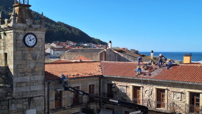 obras cuberta antigo concello