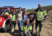 Los Bomberos de O Porriño rescatan a tres senderistas perdidas en O Galiñeiro