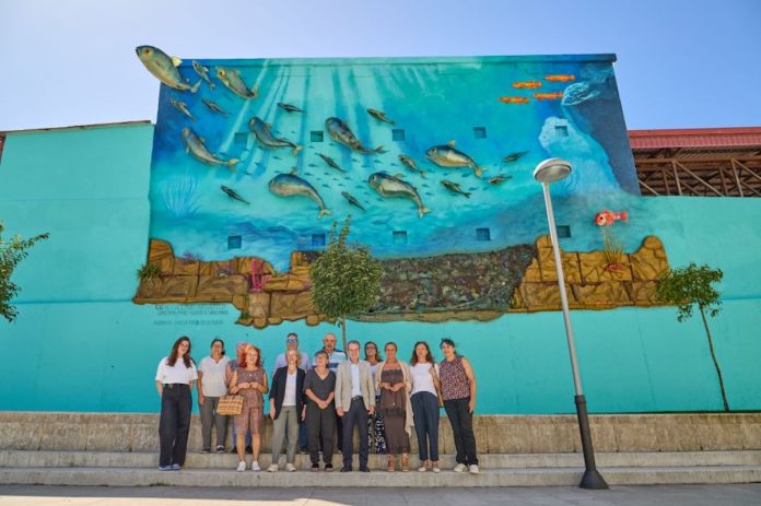 Vigo Cidade de Cor-mural Vázquez Varela