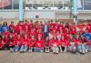 Caballero despide a los alumnos de Vigo que viajarán a Reino Unido e Irlanda para aprender inglés