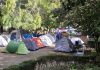 La Acampada pola Vivenda de Vigo crece hasta las 60 tiendas y se prepara para resistir las lluvias