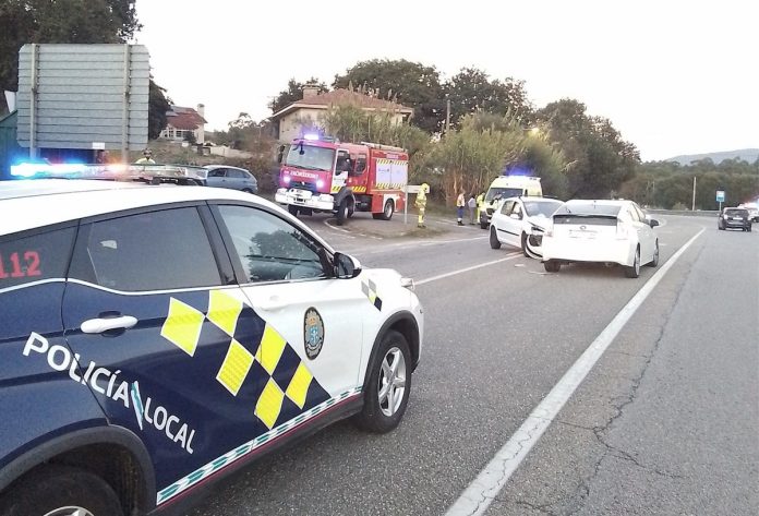 accidente tomiño dos coches