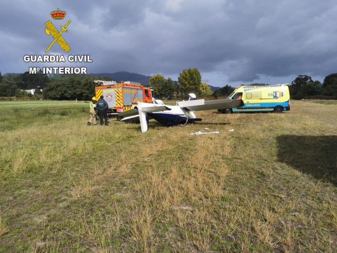 accidnete de avioneta caldas