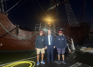 La Carabela La Pinta pasa por el taller