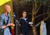 O Porriño entrega a la Comandancia Naval de Vigo una imagen de la Virxe do Carme tallada en granito