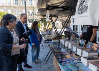 La Praza da Inmaculada de Tui acoge una feria editorial de fantasía
