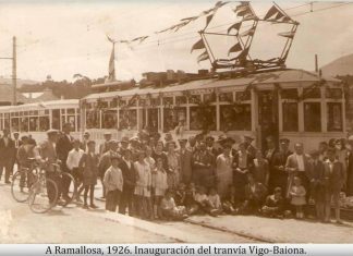 Nigrán celebra el centenario del tranvía que transformó el Val Miñor