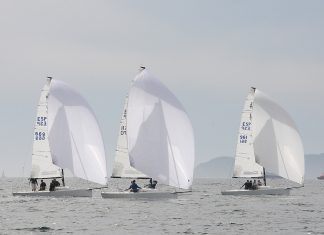 El Hsnstore.com del grancanario Javier Padrón toma la delantera en el Open de España de J70