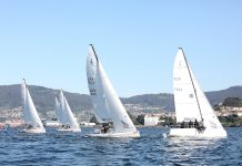 El Open de España de J70 reúne en la Ría de Vigo a una flota de brillante nivel deportivo