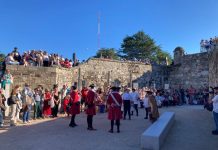 O Castro recrea la defensa de Vigo ante la invasión inglesa de 1719